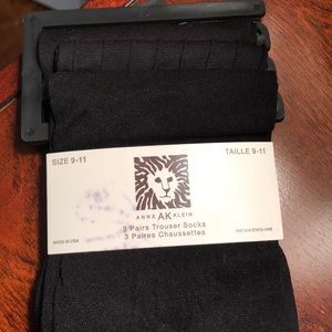 NWT Anne Klein Trouser Socks (3)